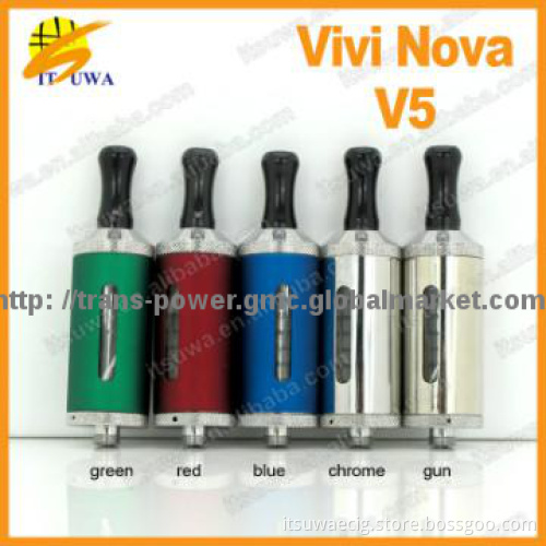 Factory price super quality e cigarette 10 colors vivi nova v5